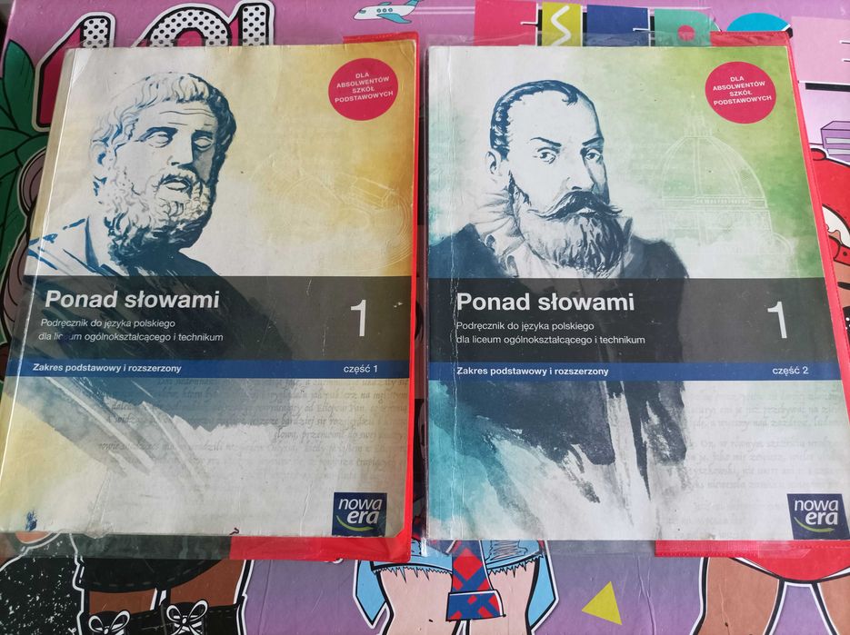 Podręcznik do języka polskiego klasa 1 część 1 i 2