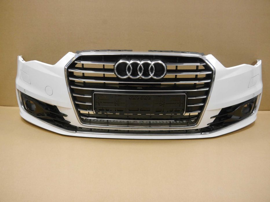 Бампер Audi A6 C7 бампер передний в ЦВЕТ S-line разборка ауди