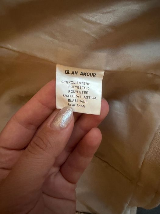 Beżowa marynarka rozmiar S