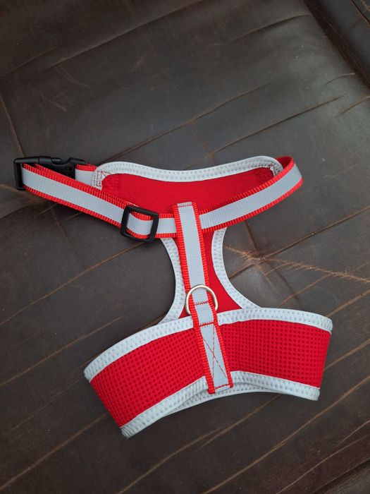 Nowe szelki dla małego psa /york/