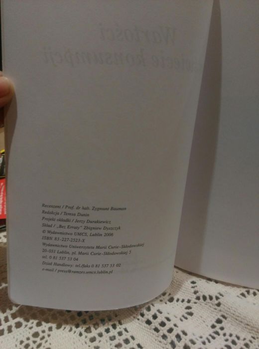 Wartości w świecie konsumpcji - Lesław Hostyński