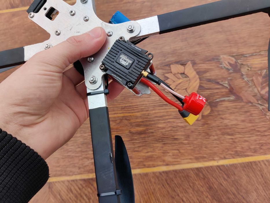 FPV дрон квадрокоптер 10 дюймів TBS Croosfire VTX 1W drone