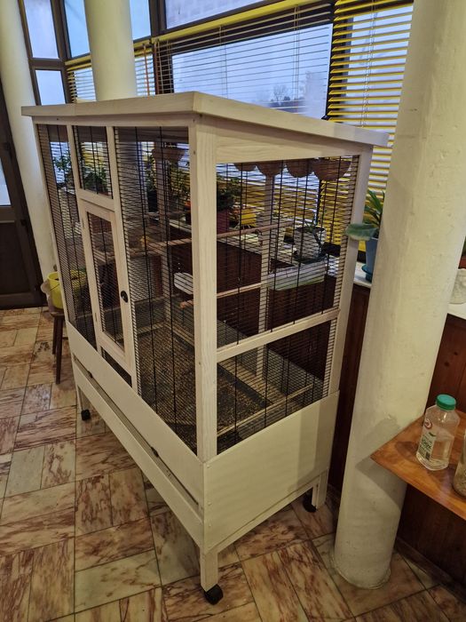 Vendo gaiola muito bonita