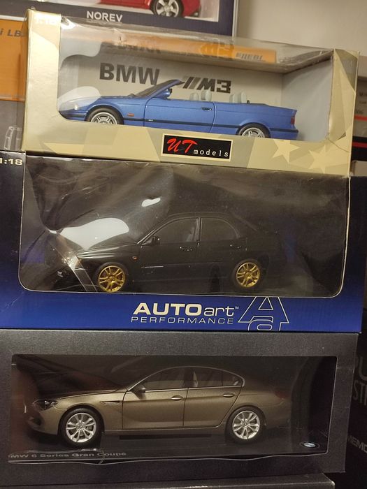 Моделі BMW 850i f13 Subaru impreza wrx sti 1/18 AutoArt Paragon
