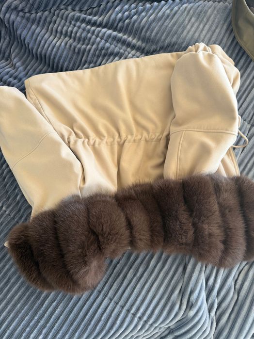 Куртка ( кашемір ) + песець