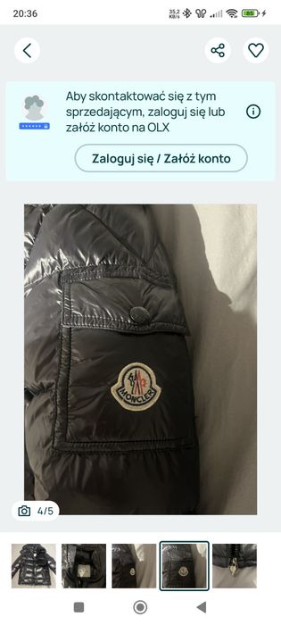 Kurtka moncler maya