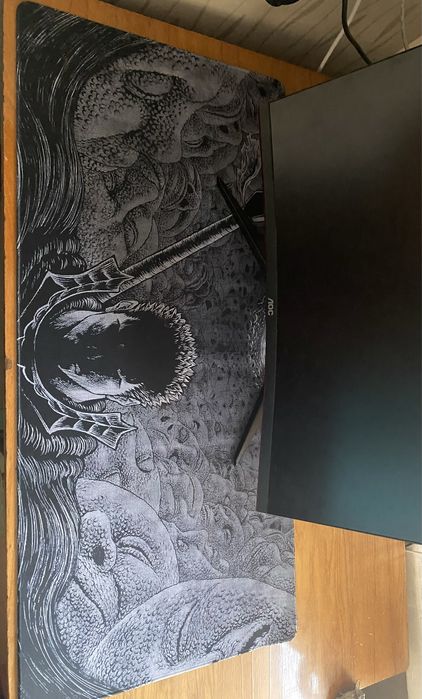 Коврик для мыши с берсерком аниме