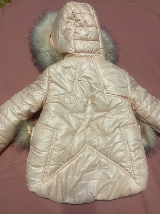 Зимова куртка для дівчинки 2-3роки 98-104см