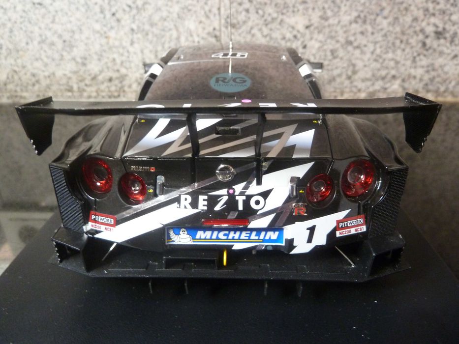 1:18 Ebbro, Nissan Reito Mola GT-R, Super GT 500, AutoArt Minichamps