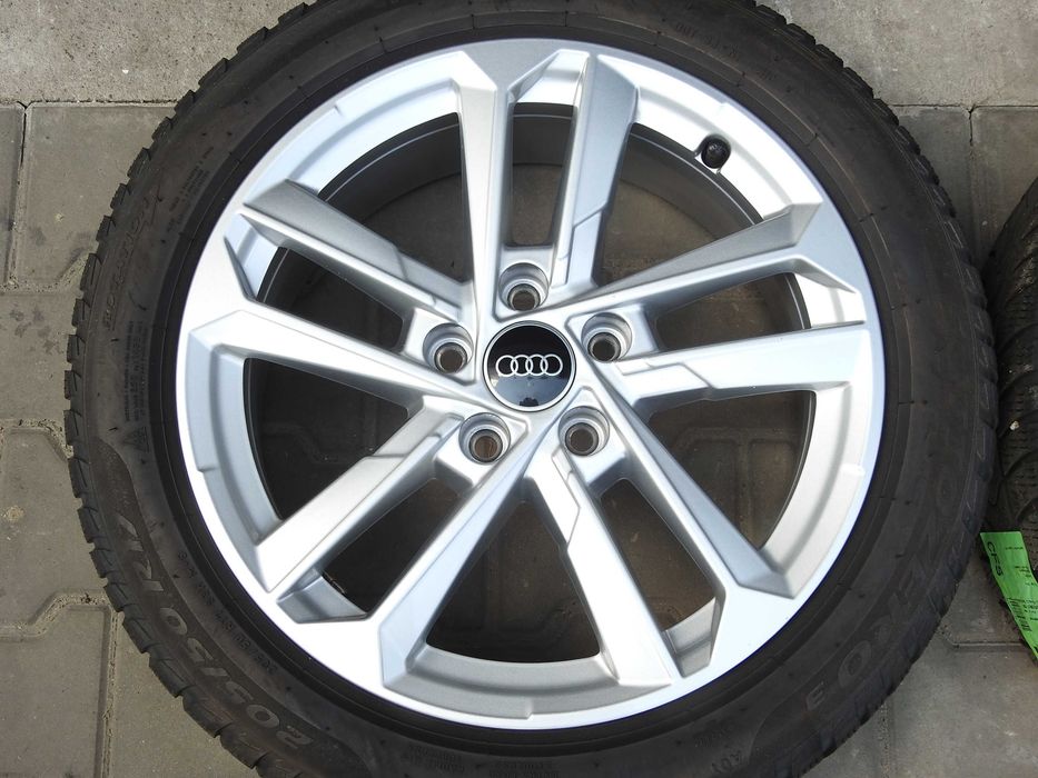 4xAlufelgi 17'' AUDI 6,5J 5x112 et43 4Y0  2021 rok Stan BDB+
