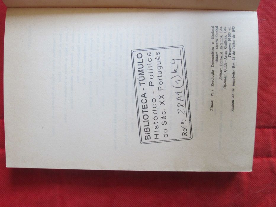 Pela Revolução Democrática e Nacional, de Álvaro Cunhal