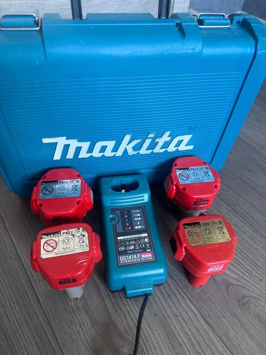 Кейс Макіта ,АКБ Makita ,зарядка Макита  оригинал 9,6в. 12 в. 14,4в.