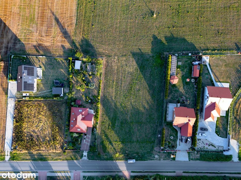 Działka budowlana 1169 m² w Zębicach | prąd + woda | MPZP - Widok 2