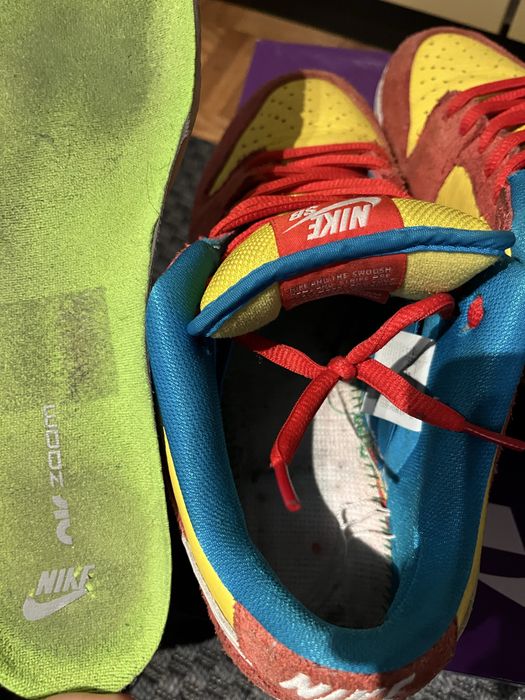 Nike dunk sb pro bart simpson