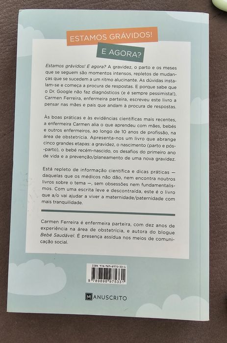 Livro "Estamos grávidos, e agora?"