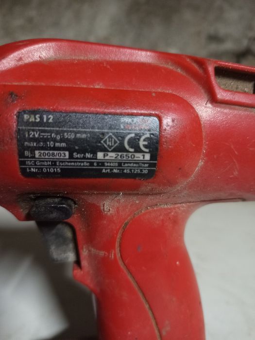 Aparafusadora 12v