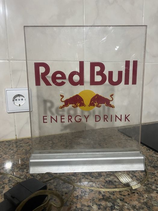 Candeeiro publicitário RED BULL - pequeno porte