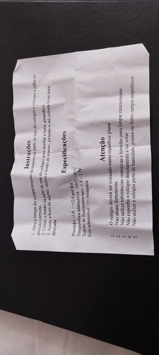 Relogio de mesa/ despertador