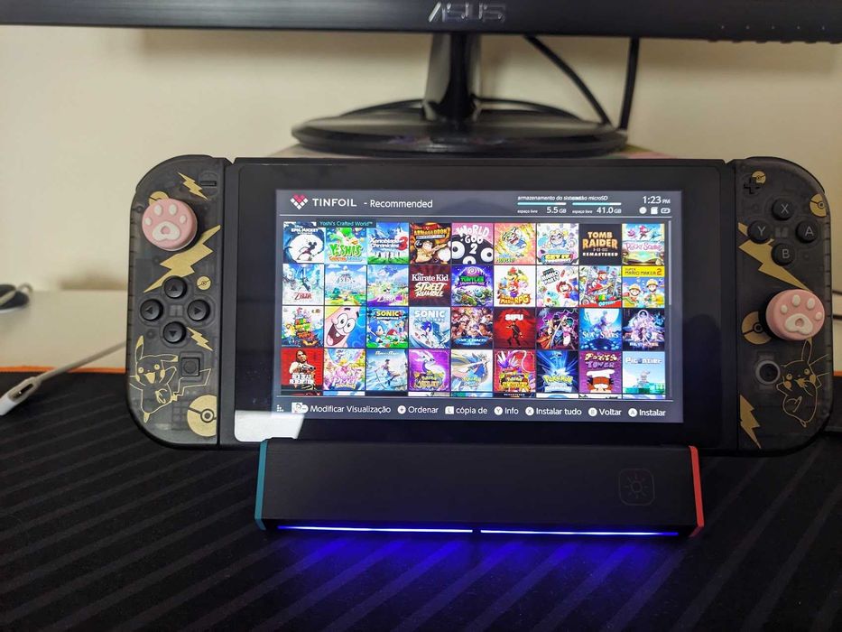 Reparação/Instalação de modchip Nintendo Switch