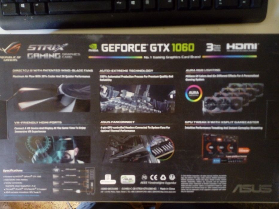 Troco ou vendo Bundle GTX 1060 6gb e i5 8500