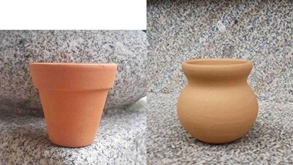 Desde 0,29€ Vasos Vasinhos Barro 3a8cm p/Suculentas Catos Flores Ervas