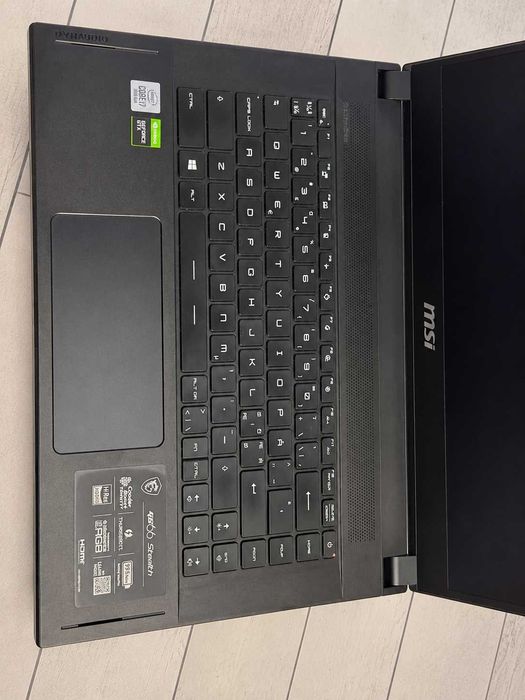 MSI GS 66 Stealth intel i7-10750H   16ram ddr4  GTX 1660Ti 6gb ssd 500gb 240hz екран