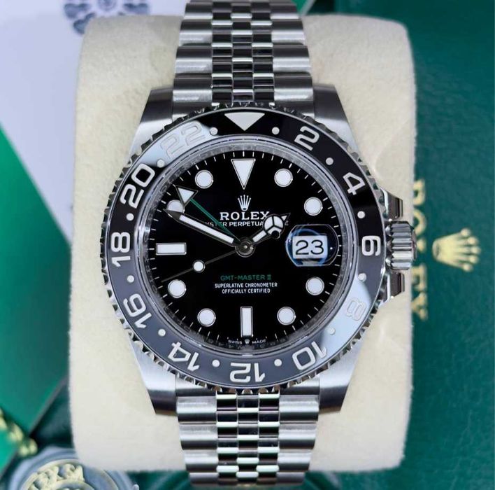 Rolex GMT-Master II сіро-чорний