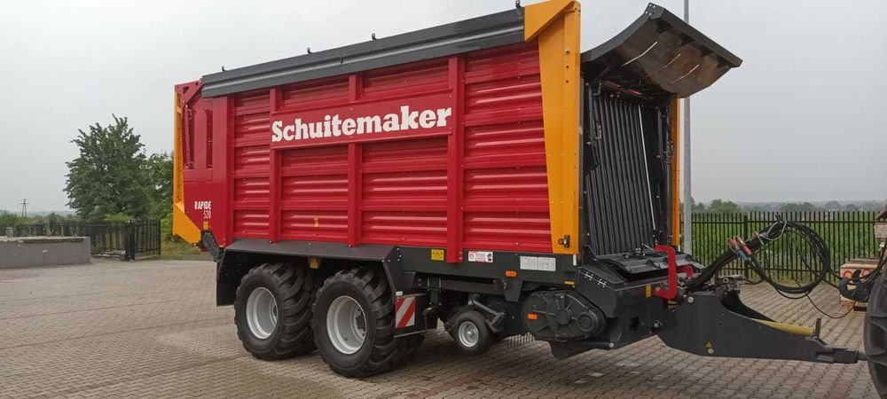 Przyczepa samozbierająca SCHUITEMAKER RAPIDE 520W, z wałkami, 34m3