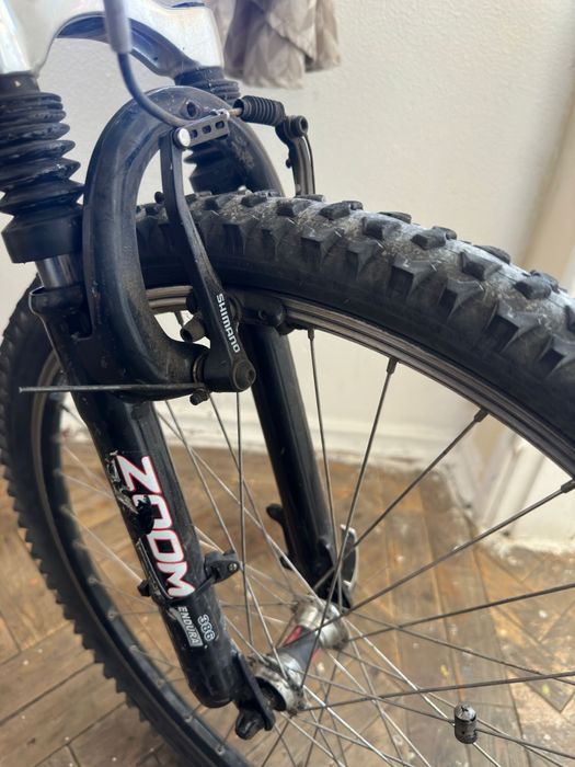 Bicicleta com macha