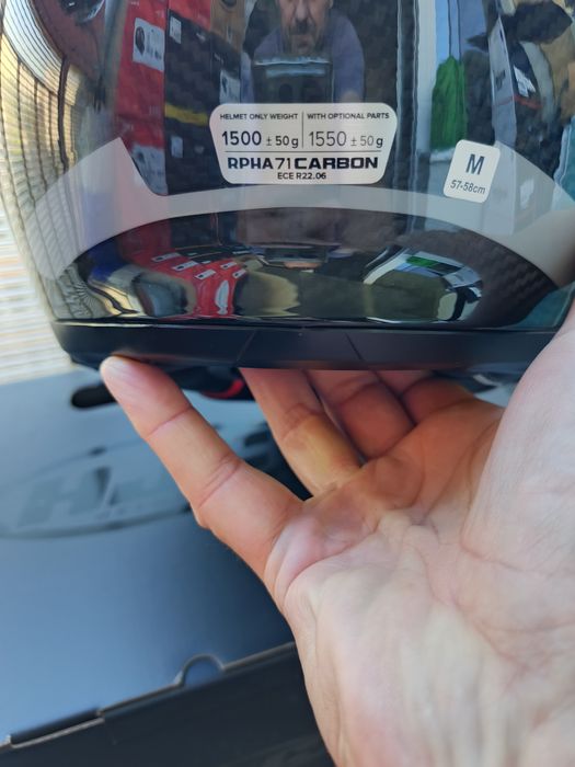 Kask motocyklowy HJC RPHA71 CARBON HAMIL MC5. XL.