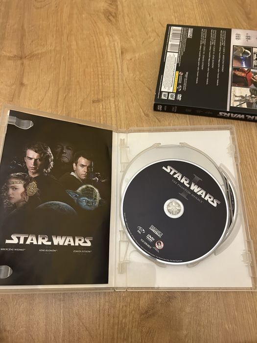 Star wars 1-3 gwiezdne wojny mroczne widmo, atak klonów, zemsta sithów