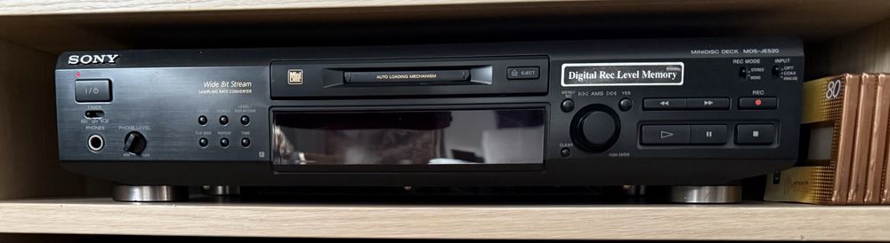 Mini Disc Sony Gravador