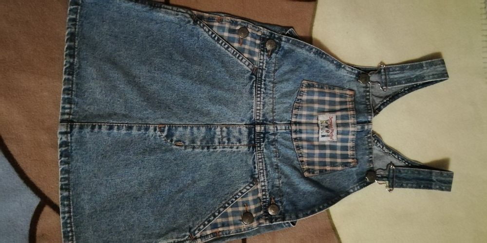 Сарафан джинсовий. 122 р.