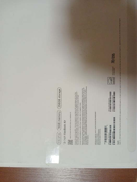 Macbook Air 2025 M4 15.3" Silver  с США новый