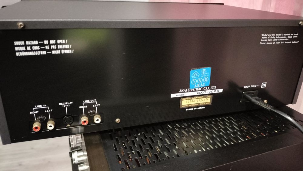 Magnetofon Deck Akai GXC-706D