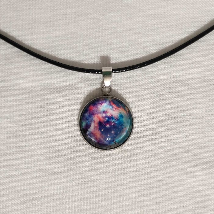 N228 Naszyjnik Kosmos Handmade
