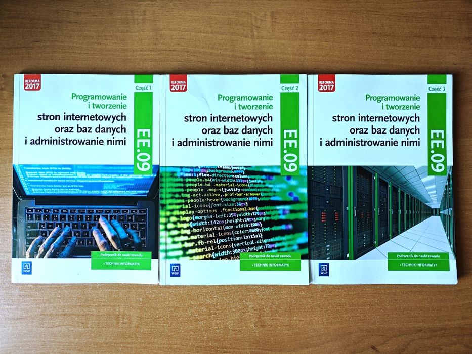 Komplet podręczników Programowanie i tworzenie stron EE.09