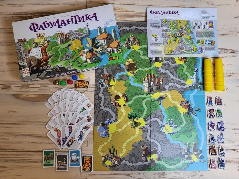 Настольная игра Фабулантика. Стиль жизни