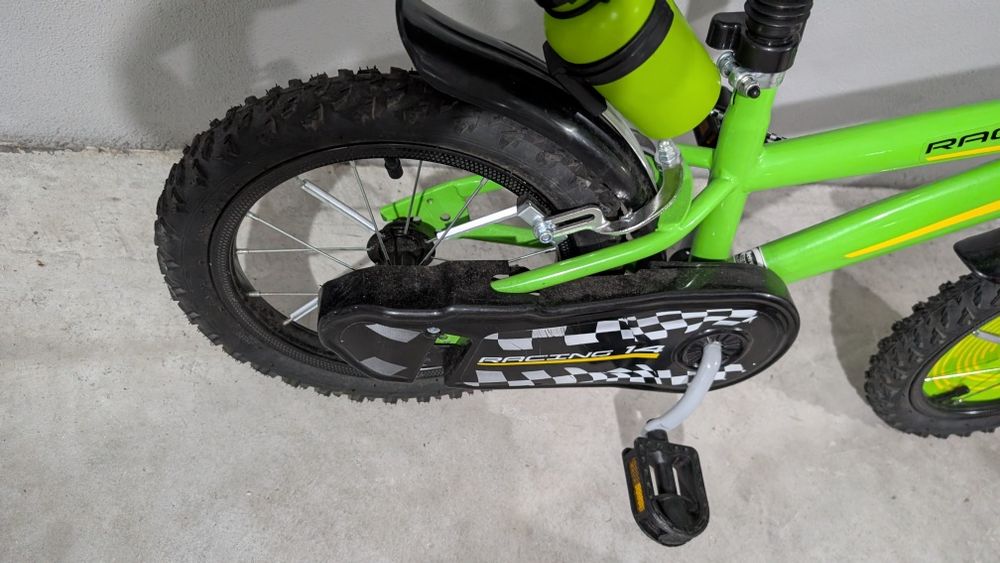 Bicicleta roda 14 verde
