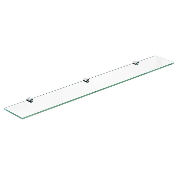 Półka ścienna półka szklana łazienkowa wykonana ze szkła 100/11cm NOWA