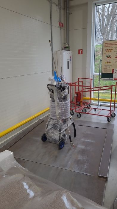 Шпаклівочний апарат для побілки