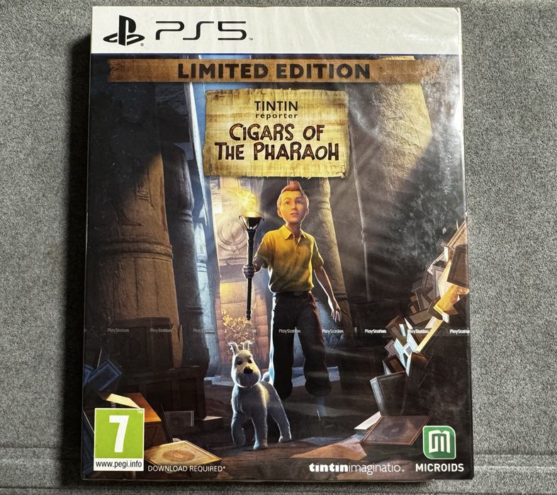 Nowa tintin reporter cigars of the pharaoh limited edition PS5