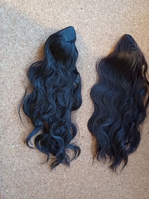 Extensão de cabelo, rabo de cavalo.
Novo.