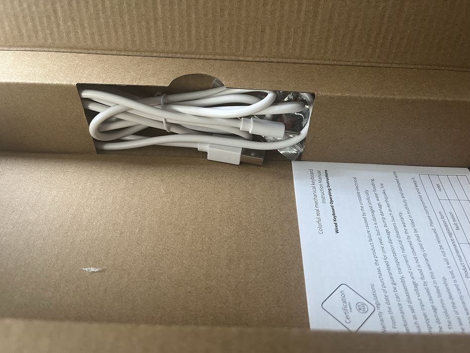 Teclado mecanico rgb mucai mka-610