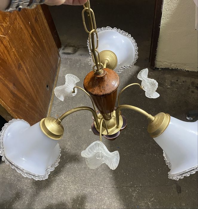 Candeeiro antigo recuperado