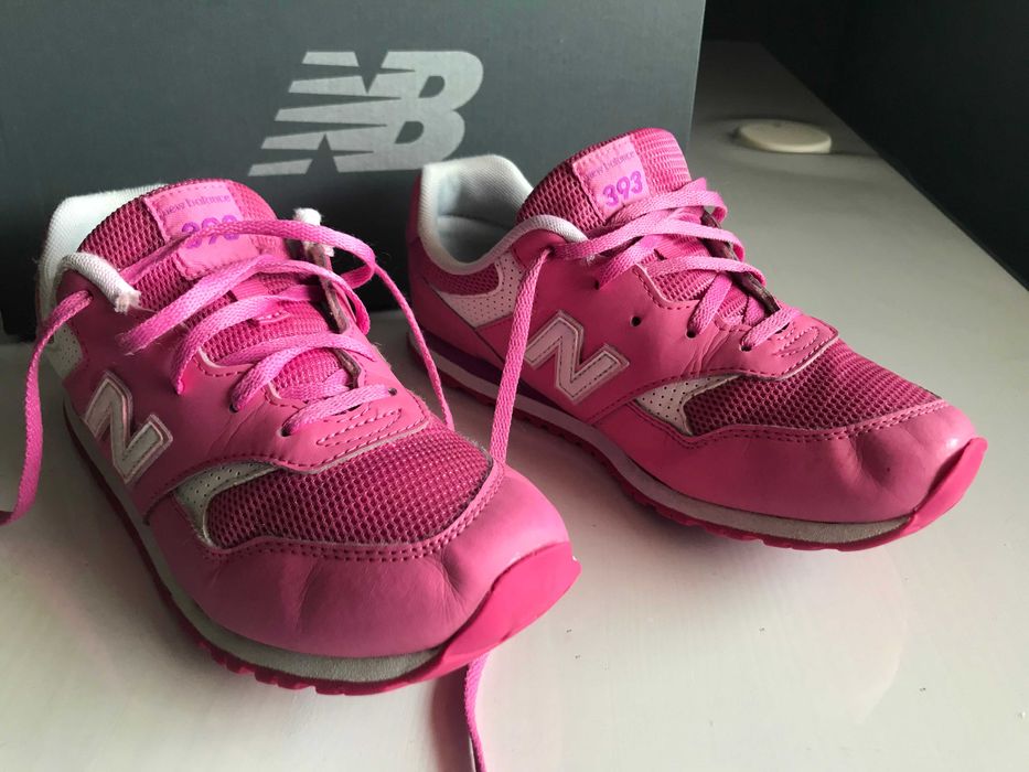 Buty New Balance seria 393 różowe rozm 37,5