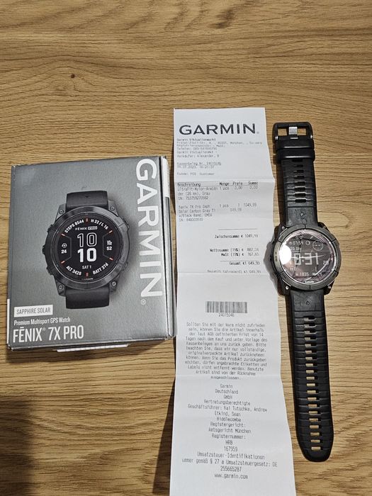 Garmin Fenix 7X Pro Sapphire Solar
