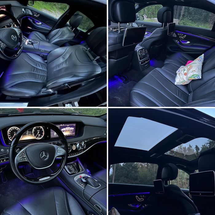 Салон сиденья кожа сидіння шкіра W222 S class шкура сідушки передні