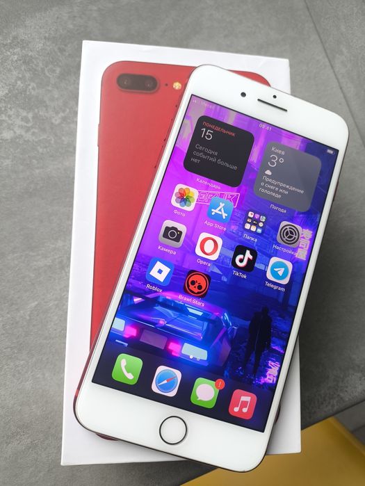 Продам свой Iphone 7 plus/256gb(Red)