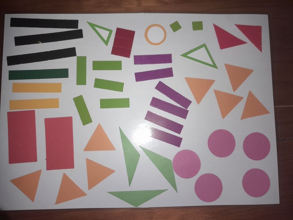 Conjunto de peças para construir e brincar